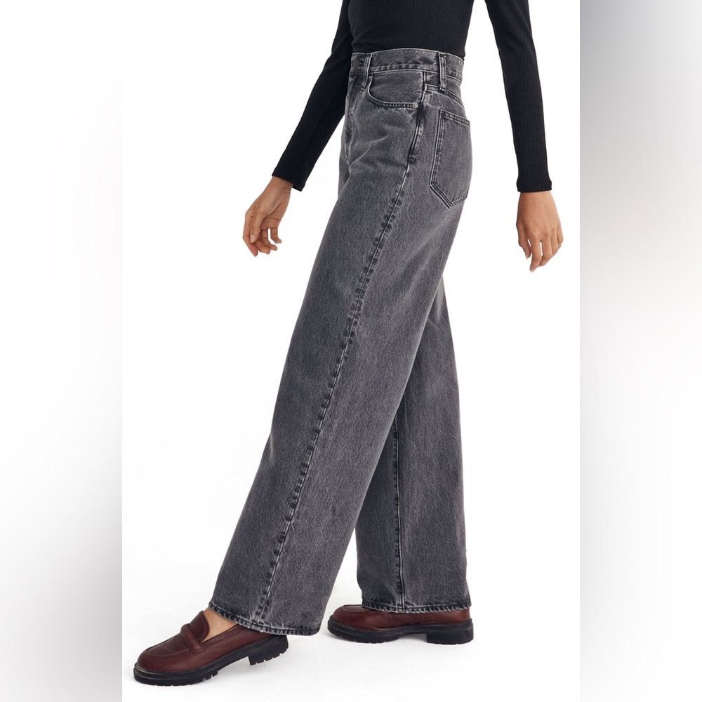 Madewell superwide-leg jeans Size 30 NWOT